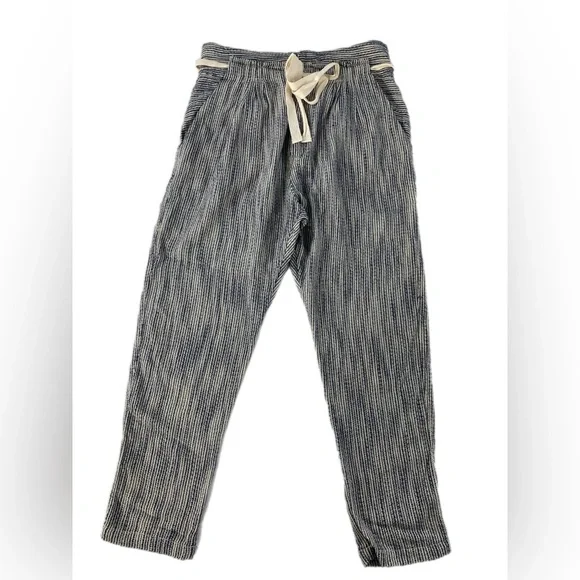 Free People Light at Sunrise Crop High Waist Pant in Blue size 6 - Picture 4 of 11